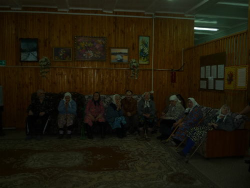 Поездка благочинного в дом-интернат для престарелых и инвалидов в село Хотилицы