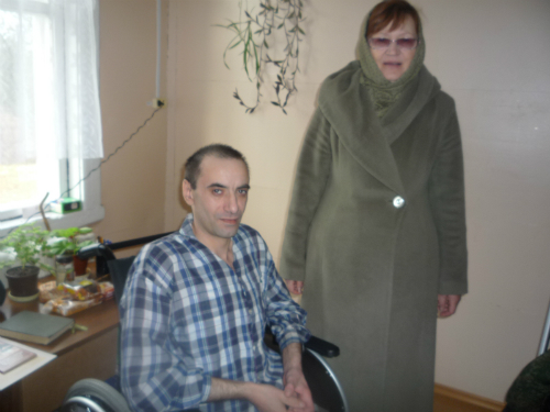Поездка благочинного в дом-интернат для престарелых и инвалидов в село Хотилицы