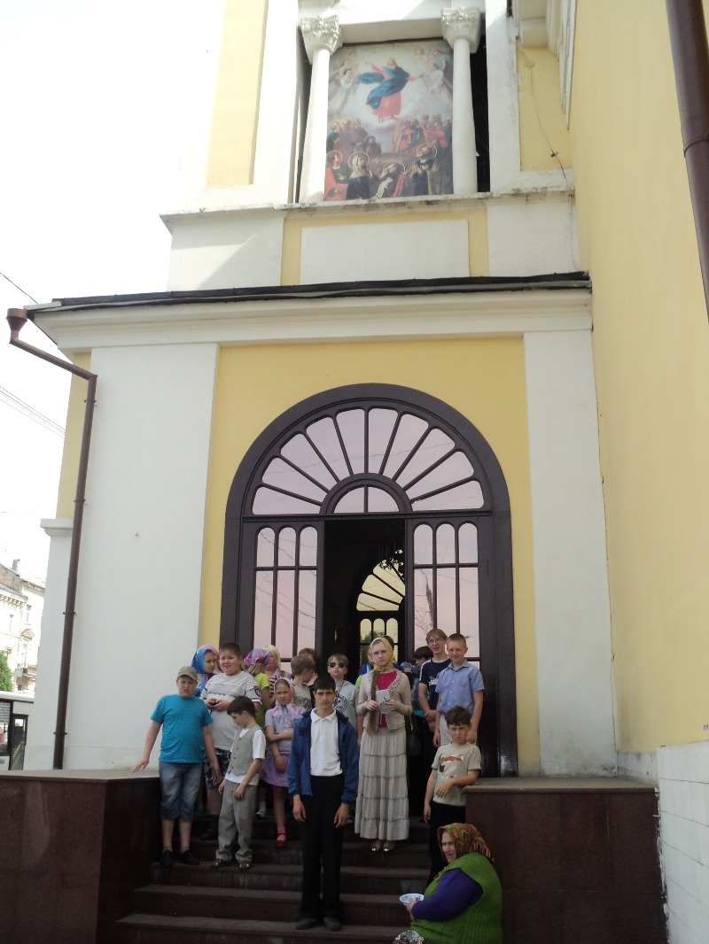 Поездка воскресной школы из Андреаполя в Тверь